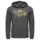 Men's Fortnite Victory Royale Gold Script  Adult Pull Over Hoodie