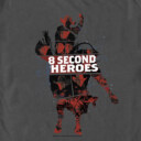 Men's Professional Bull Riders 8 Second Heroes Collage  Adult T-Shirt