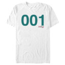 Men's Squid Game Player 001  Adult T-Shirt