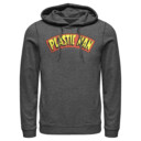 Men's Justice League Plastic Man Logo  Adult Pull Over Hoodie