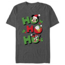 Men's Mickey & Friends Ho Ho Ho Christmas  Adult T-Shirt