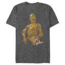 Men's Star Wars: The Rise of Skywalker C-3PO Stay Golden  Adult T-Shirt