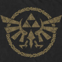 Men's Nintendo The Legend of Zelda: Tears of the Kingdom Gold Hyrule Crest  Adult T-Shirt