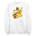 Men's Pokemon Halloween Pikachu Wizard  Adult Sweatshirt