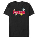 Men's Pokemon Logo Characters  Adult T-Shirt