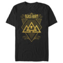 Men's Black Adam Triangle Strategy  Adult T-Shirt