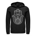 Women's CHIN UP Henna Hamsa Hand  Adult Pull Over Hoodie