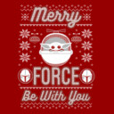 Men's Star Wars: The Mandalorian Christmas The Child Ugly Space Pod  Adult T-Shirt