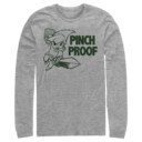 Men's Nintendo Legend of Zelda St. Patrick's Day Link Pinch Proof  Adult Long Sleeve Shirt