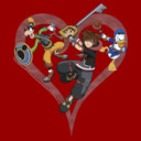 Men's Kingdom Hearts 3 Ready to Fight  Adult T-Shirt
