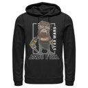 Men's Star Wars: The Rise of Skywalker Babu Frik Portrait  Adult Pull Over Hoodie