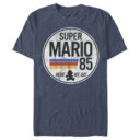 Men's Nintendo Super Mario Retro Rainbow Ring  Adult T-Shirt