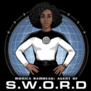 Men's Marvel WandaVision Monica Rambeau Agent of S.W.O.R.D  Adult T-Shirt