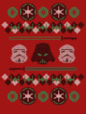 Men's Star Wars Ugly Christmas Darth Vader  Adult T-Shirt