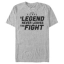 Men's Star Trek: Picard A Legend Never Leaves the Fight Logo  Adult T-Shirt