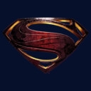 Men's Zack Snyder Justice League Superman Logo  Adult Pull Over Hoodie