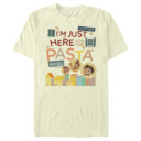 Men's Luca I'm Just Here for the Pasta  Adult T-Shirt