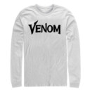 Men's Marvel Venom Film Bold Logo  Adult Long Sleeve Shirt