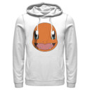 Men's Pokemon Charmander Smile  Adult Pull Over Hoodie