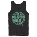 Men's NASA Pluto Was A Planet  Adult Tank Top