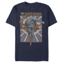Men's Superman Classic Hero Pose  Adult T-Shirt