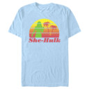Men's She-Hulk: Attorney at Law Sunset Green Hero  Adult T-Shirt