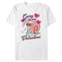 Men's SpongeBob SquarePants Gary is My Valentine  Adult T-Shirt