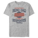 Men's Tonka First Responder Hero Dad  Adult T-Shirt