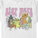 Men's Star Wars Psychedelic Classic Characters  Adult T-Shirt