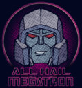 Men's Transformers Megatron Hail the Leader  Adult T-Shirt