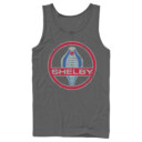 Men's Shelby Cobra Vintage Logo  Adult Tank Top