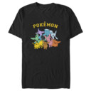Men's Pokemon Colorful Eeveelutions Animals  Adult T-Shirt