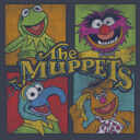 Men's The Muppets Character Panels  Adult T-Shirt