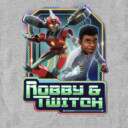 Men's Transformers: EarthSpark Robby and Twitch  Adult T-Shirt
