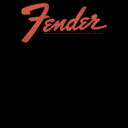 Men's Fender Classic Logo  Adult T-Shirt