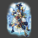 Men's Kingdom Hearts 2 Box Art  Adult Sweatshirt