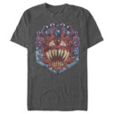 Men's Dungeons & Dragons Beholder Monster Stained Glass  Adult T-Shirt