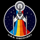 Men's Star Trek: Discovery USS Discovery Ship  Adult Pull Over Hoodie