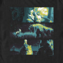 Men's Star Wars: Tales of the Jedi Sabretooth Scenes  Adult T-Shirt