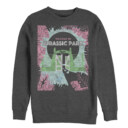 Men's Jurassic Park Welcome Gates Cartoon  Adult Sweatshirt