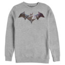 Men's Batman Logo Geometric Wing  Adult Sweatshirt