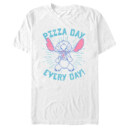 Men's Lilo & Stitch Pizza Day Every Day Stitch  Adult T-Shirt