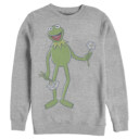 Men's The Muppets Kermit Flower Bouquet  Adult Sweatshirt