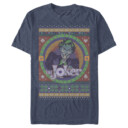 Men's Batman Ugly Christmas Joker  Adult T-Shirt