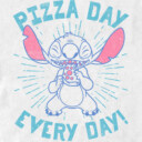 Men's Lilo & Stitch Pizza Day Every Day Stitch  Adult T-Shirt