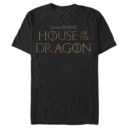 Men's Game of Thrones: House of the Dragon Series Logo  Adult T-Shirt