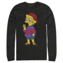 Men's The Simpsons Cool Lisa  Adult Long Sleeve Shirt