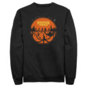 Men's Stranger Things Two Planes Collide  Adult Sweatshirt