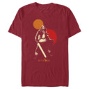 Men's Star Wars: Obi-Wan Kenobi Two Suns and Kenobi Outline  Adult T-Shirt