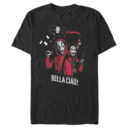 Men's Money Heist Bella Ciao Bandits  Adult T-Shirt
